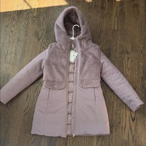 Herno Kids Hooded Puffer Jacket - Mauve